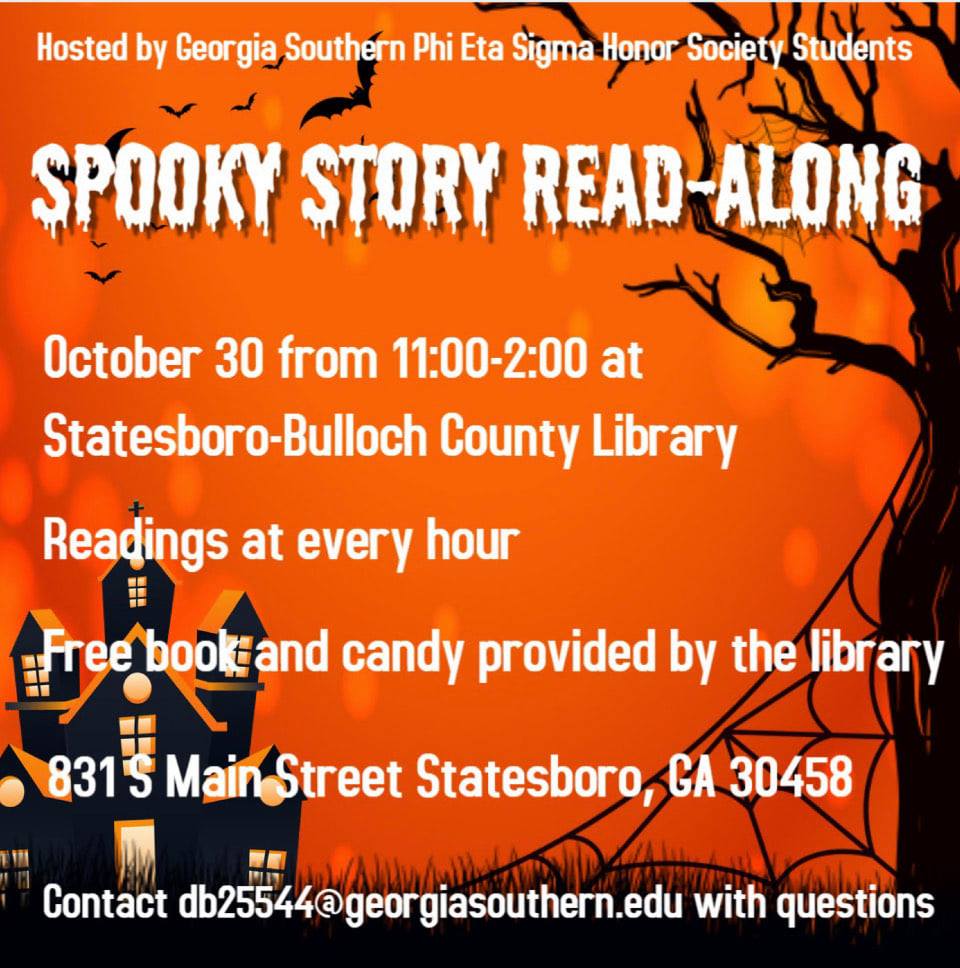 spooky story statesboro library