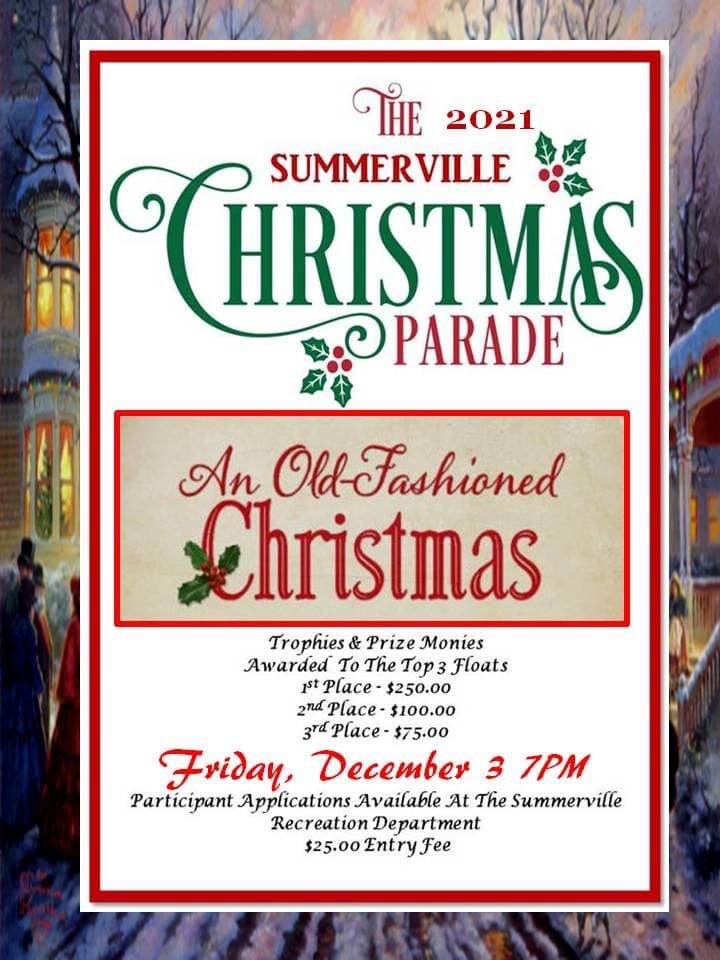 The City of Summerville Annual Christmas Parade Takes To The Streets