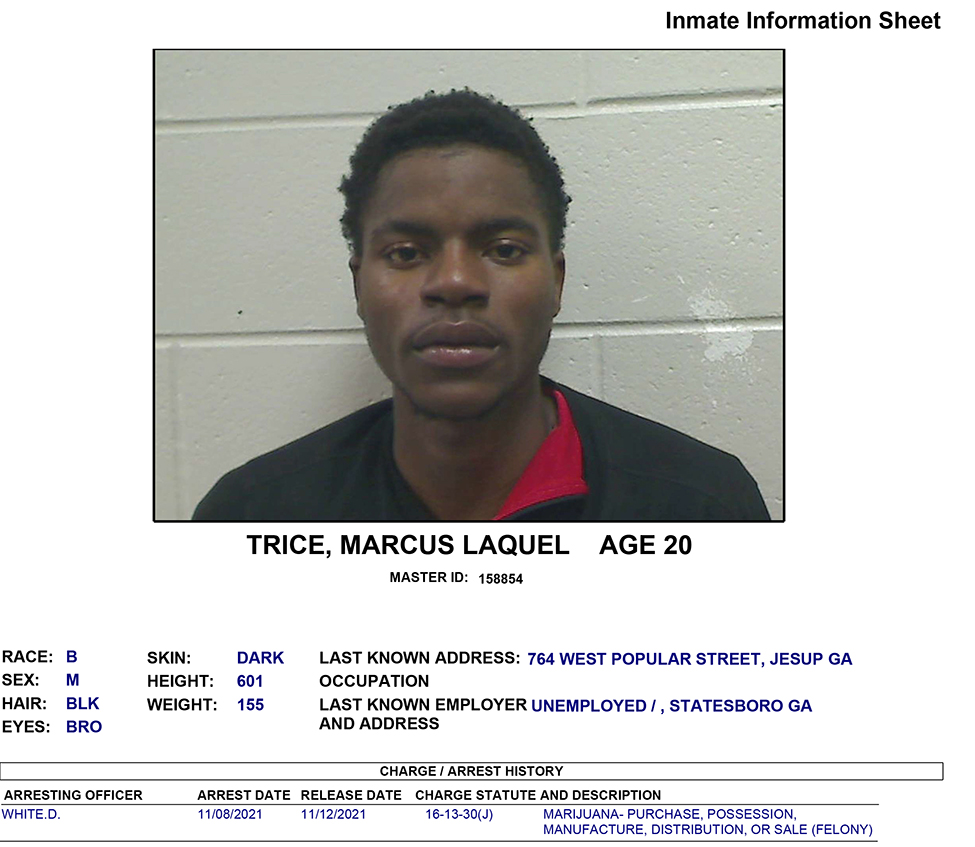 MARCUS TRICE charges spd