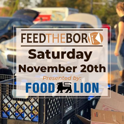 Feed the Boro’s Pre-Thanksgiving Food Drop November 20