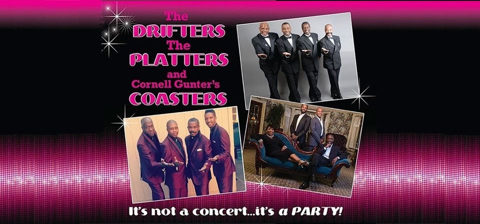drifters platters coasters concert gsu dec 21