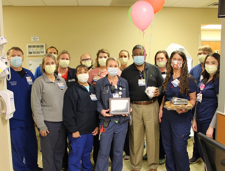 egrmc amy shuman employee of the month