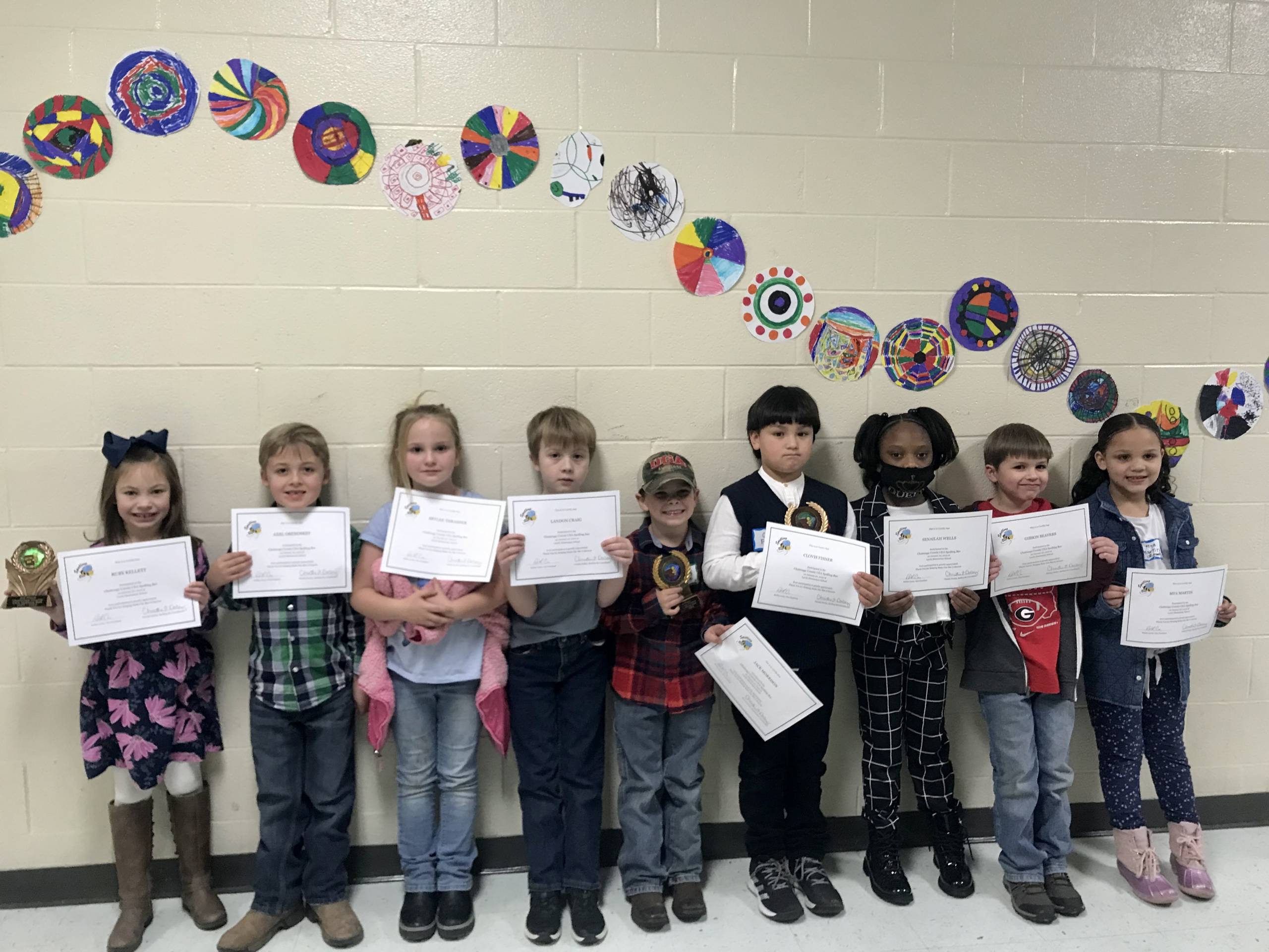 1st Grade Participants