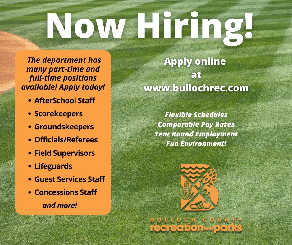 bulloch rec and parks hiring jan 22