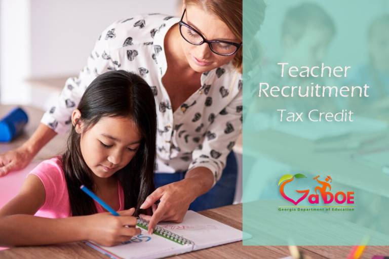 GaDOE Teacher Recruitment Tax Credit Now Available For Teachers In 