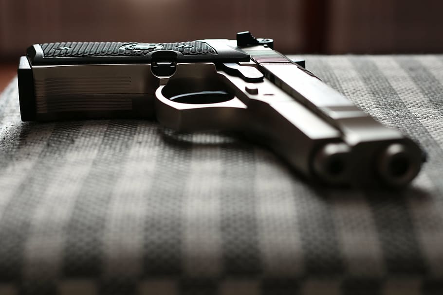 gun pistol firearm safety