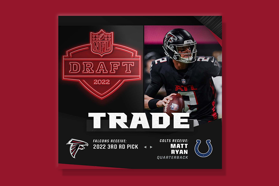 Falcons trade Matt Ryan to the Colts