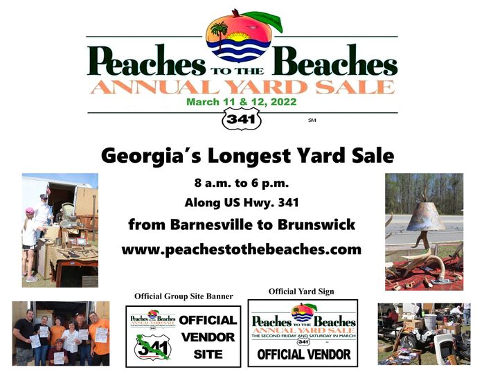 Top 6 peaches to beaches yard sale 2022 2022