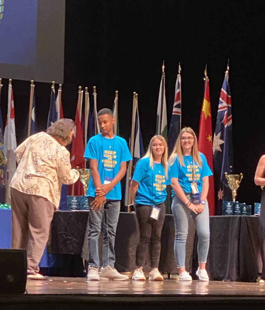 Summerville Middle School students claim 3rd place at International