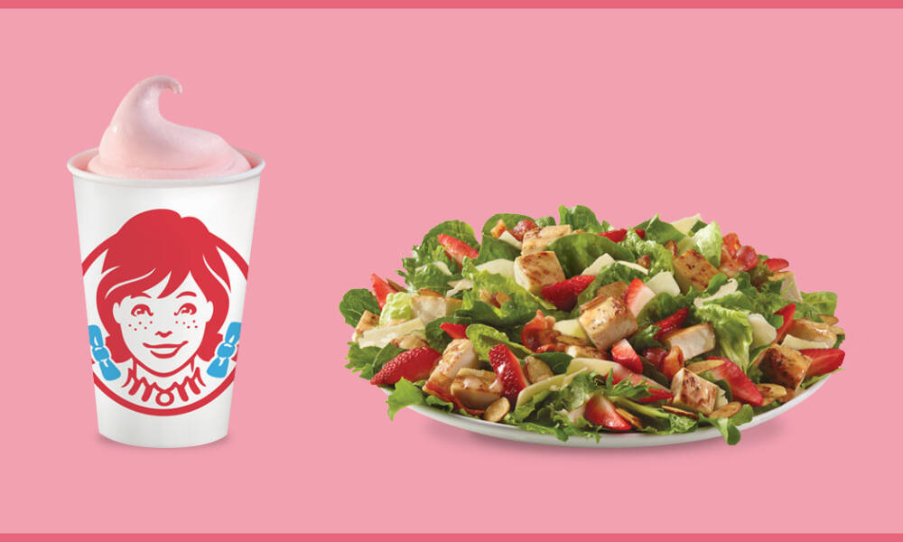 Wendy's Freshens up Summer with Strawberry Frosty and Strawberry