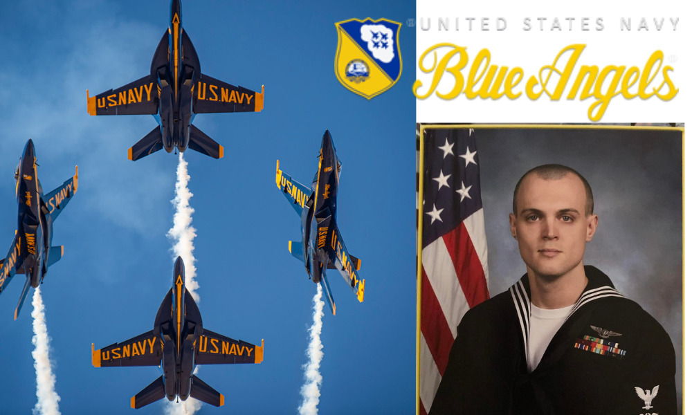 blue angels font