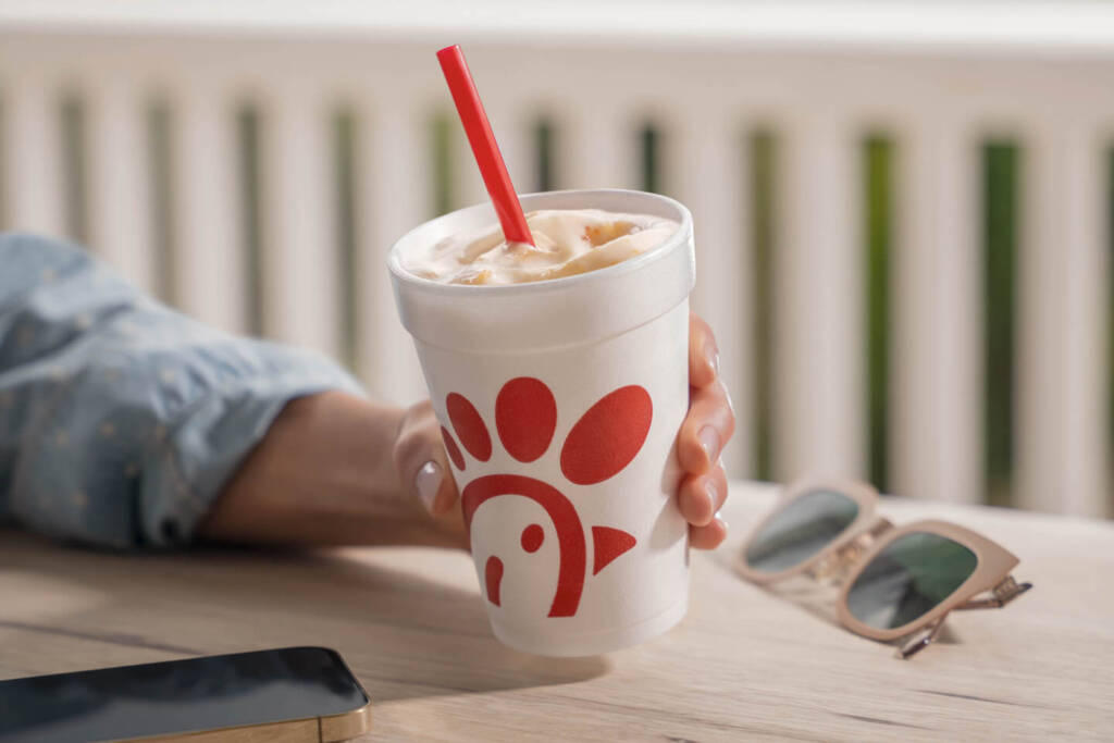 ChickfilA Brings Back FanFavorite Peach Milkshake