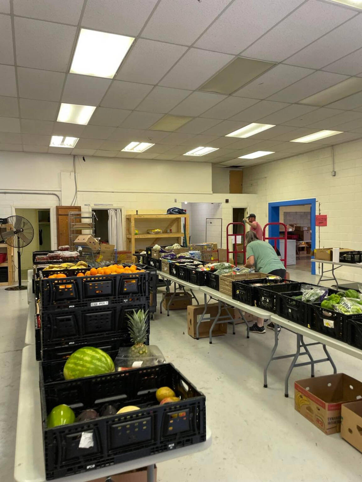 Esther Manor, Local Food Pantry FLOURISHing in new location
