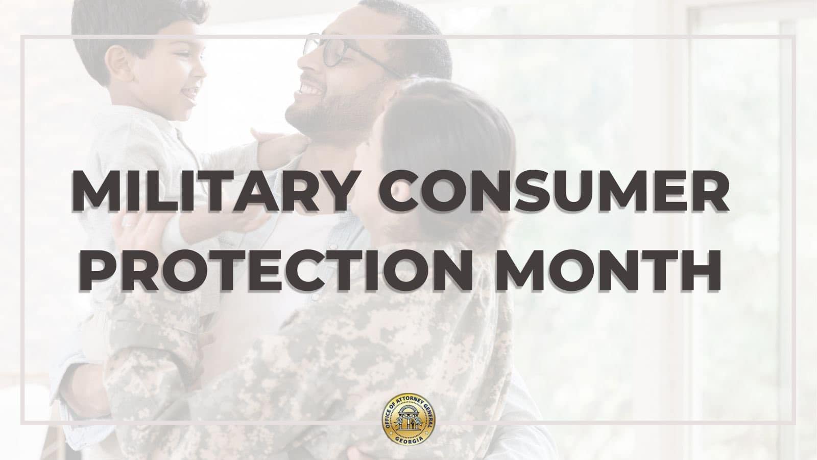 military consumer protection month carr