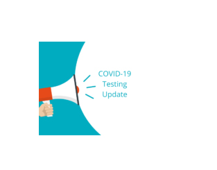 COVID Testing-Update glynn dph
