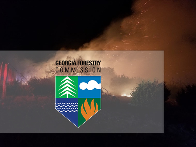 ga forestry wildfire danger