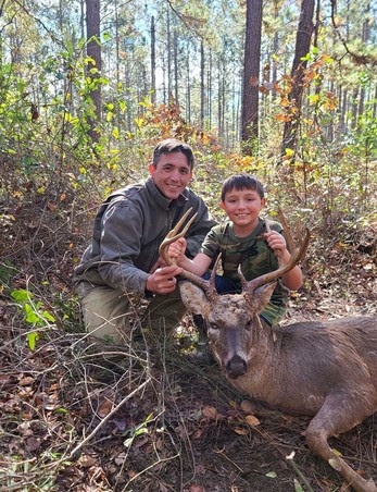 Wyatt Odum with Deer HarvestLee County ga dnr