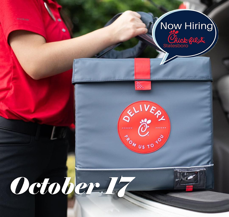 chickfila delivery and hiring