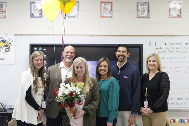 Stilson Elementary School’s Hendrix is Bulloch Teacher of the Year, Advances to Georgia Teacher of the Year Competition
