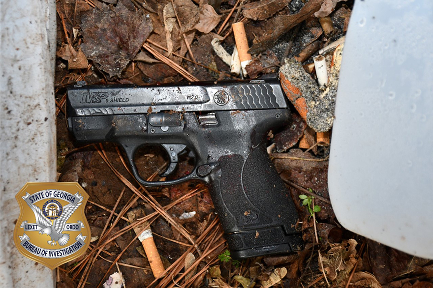 Handgun Recovered from OIS Scene 1.18.23gbi