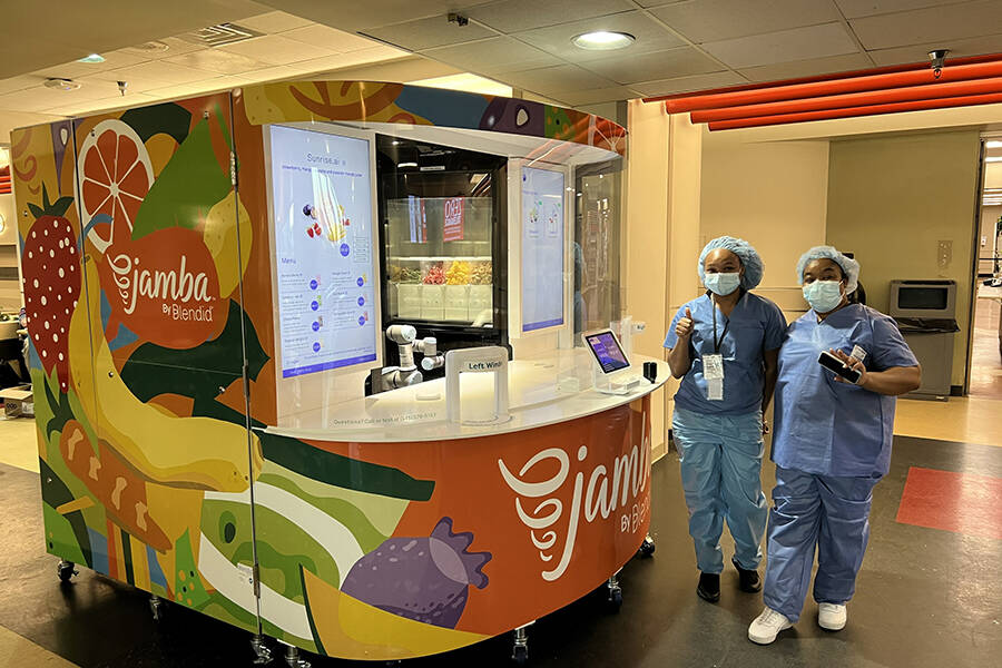 Jamba by Blendid Expands Robotic Smoothie Kiosk Offering, Opens Pilot