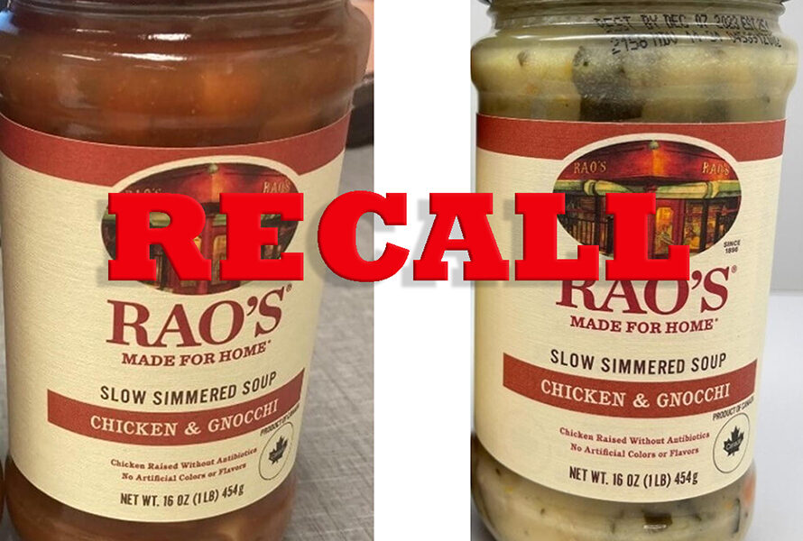 Rao's Chicken & Gnocchi soup recalled because it's actually vegetable  minestrone 