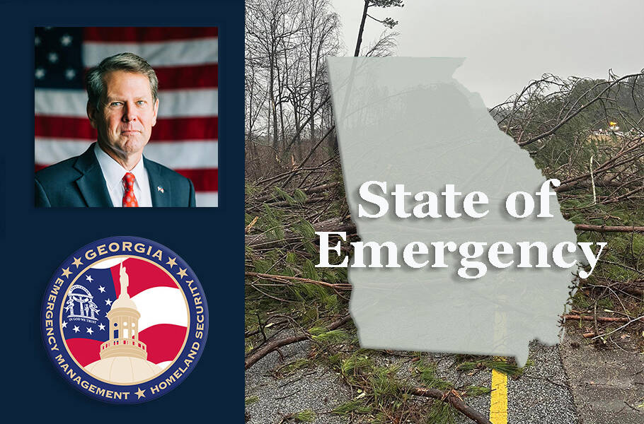 Kemp Declares State of Emergency After Severe Weather and Tornadoes in