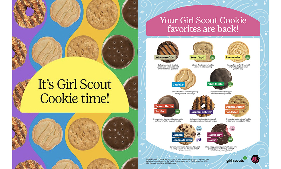 Girl Scout Cookie Flavors 2024 Abc Tv Randy Carrissa