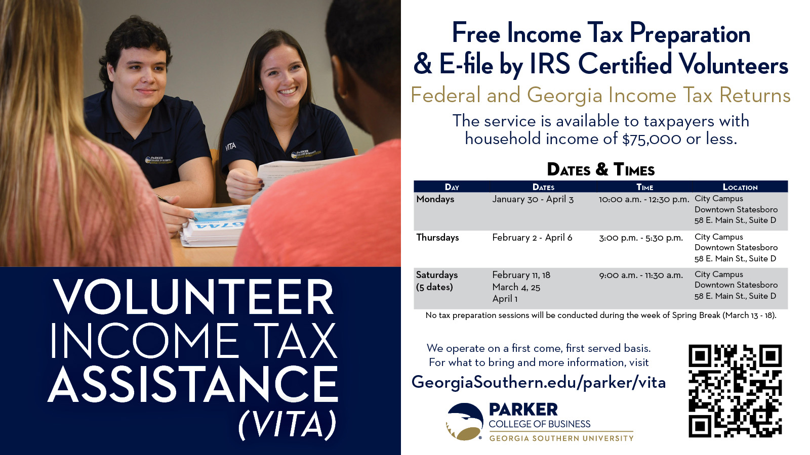 gsu vita tax prep 2023