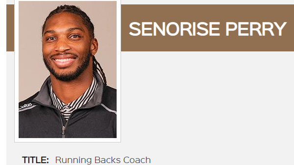 Senorise Perry named Running Backs coach at Wofford College - AllOnGeorgia
