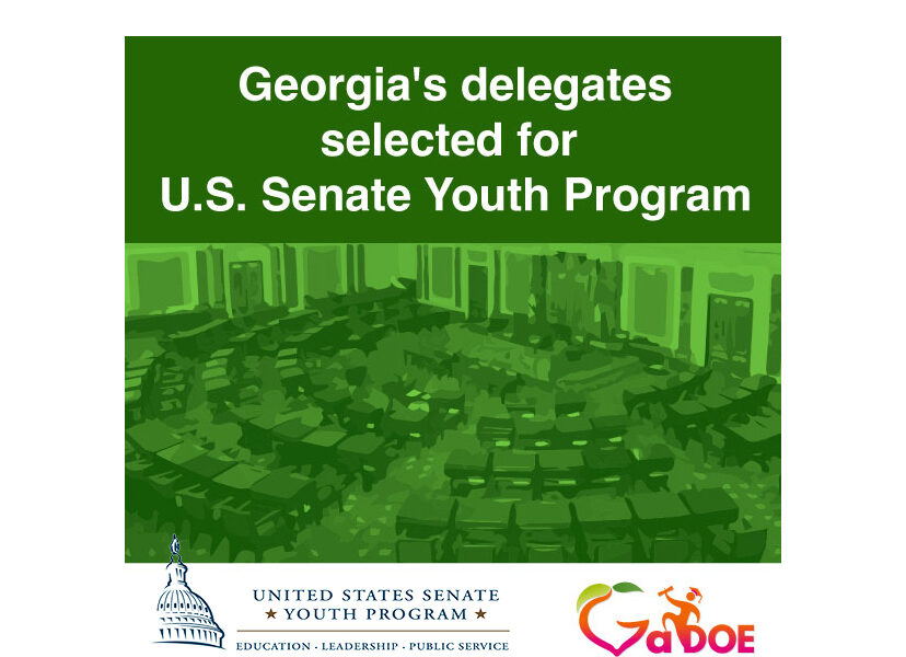 Dept of Education Announces Delegates for U.S. Senate Youth