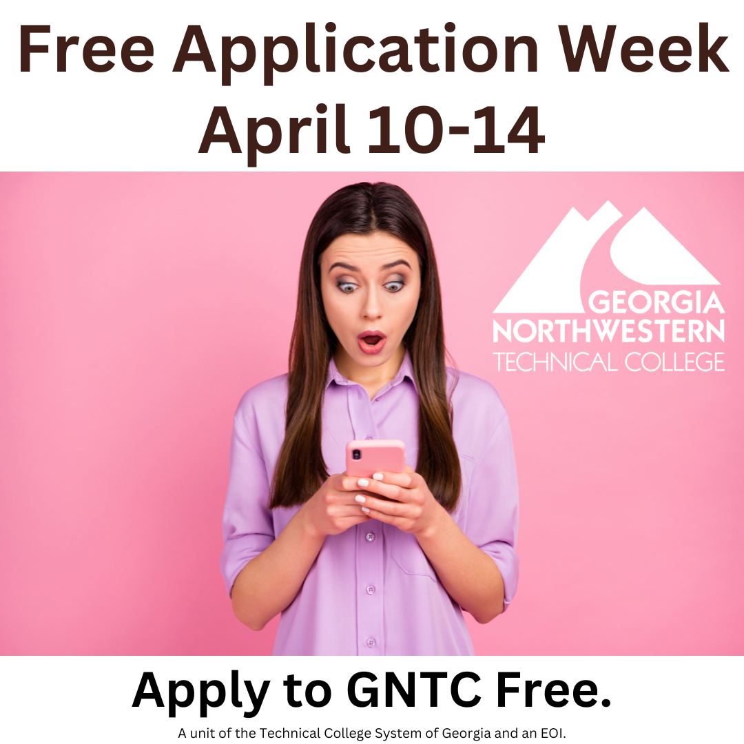 GNTC announces Free Application Week, April 1014