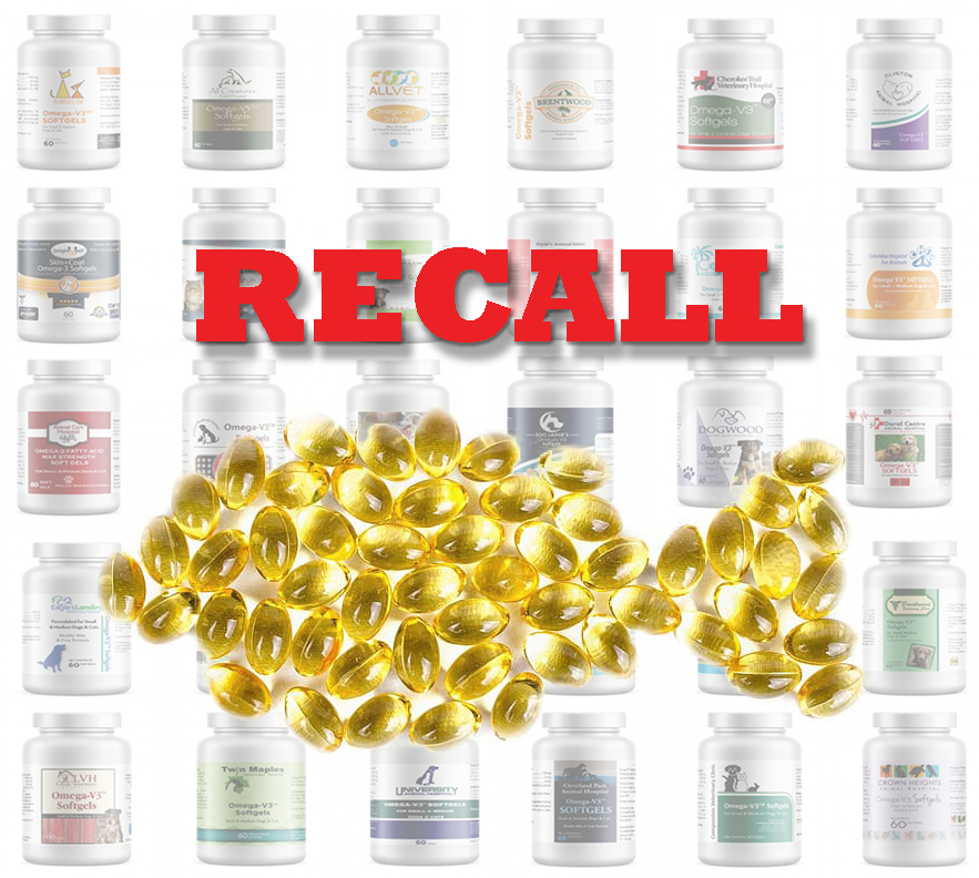 CAT DOG OMEGA 3 RECALL MARCH 2023