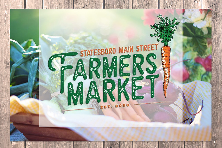 Statesboro Main Street Farmers Market Opening Day April 1