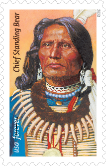 chief-standing-bear stamp usps