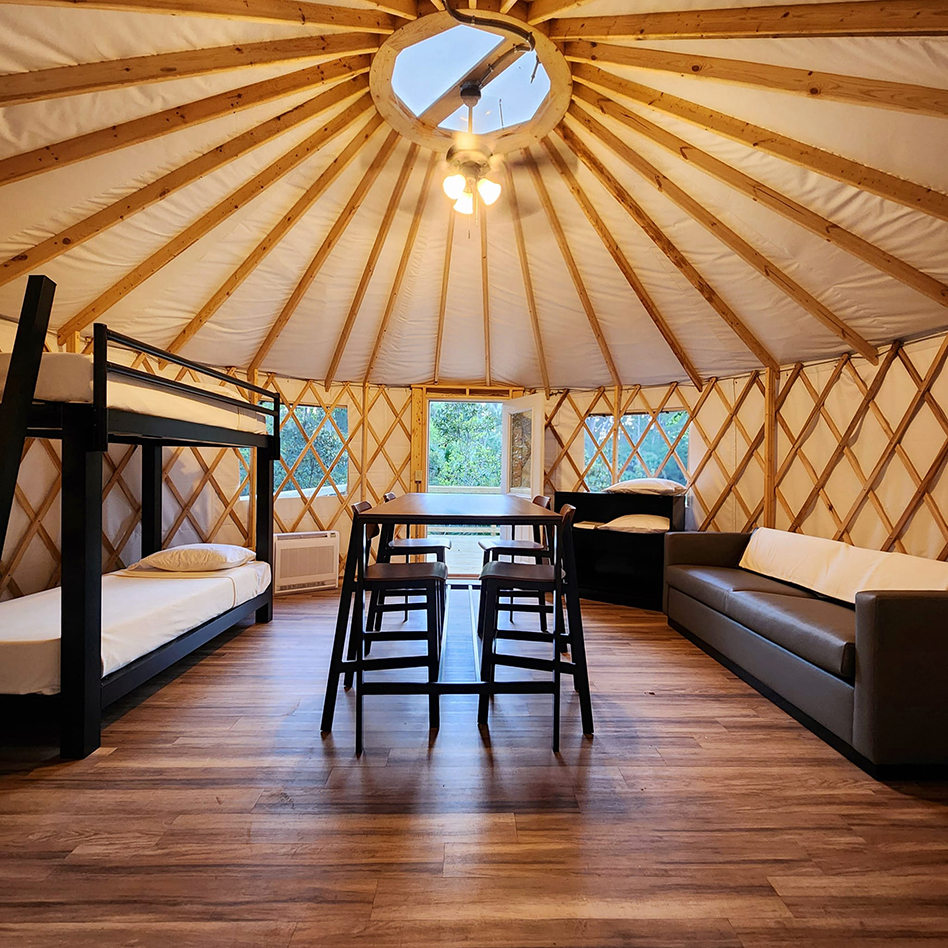 skidaway island state park yurt