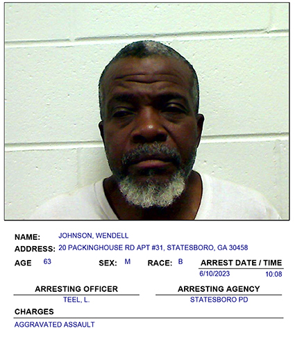 wendell johnson spd charges