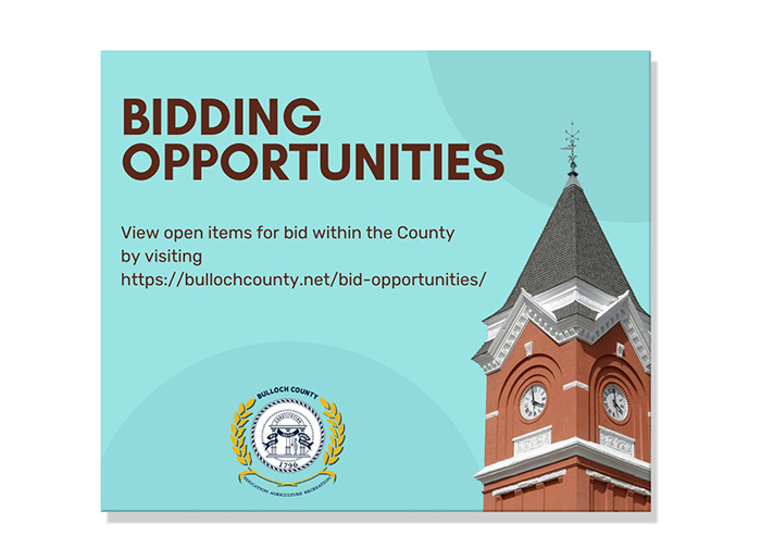 bulloch county bid opportunities july2023