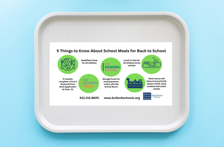 Bulloch Co Schools School Nutrition What To Know For Back To School