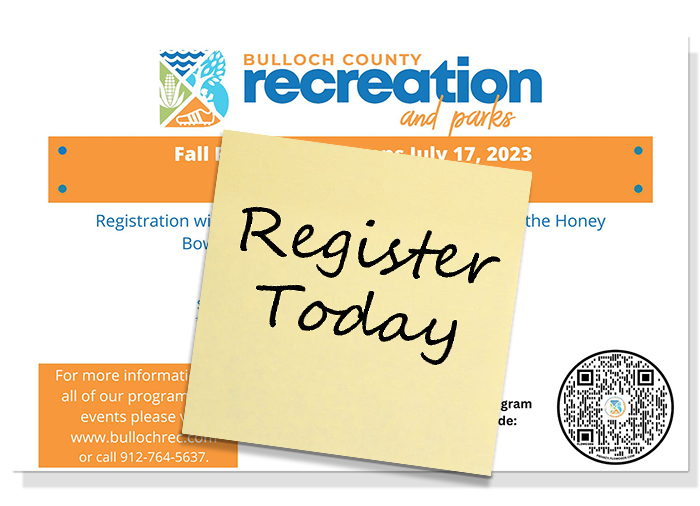 fall 23 bulloch recreation and parks registration2