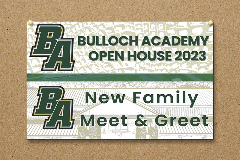 bulloch academy meet and greet, open house 2023