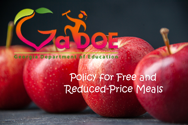 ga doe free reduced price meals lunch