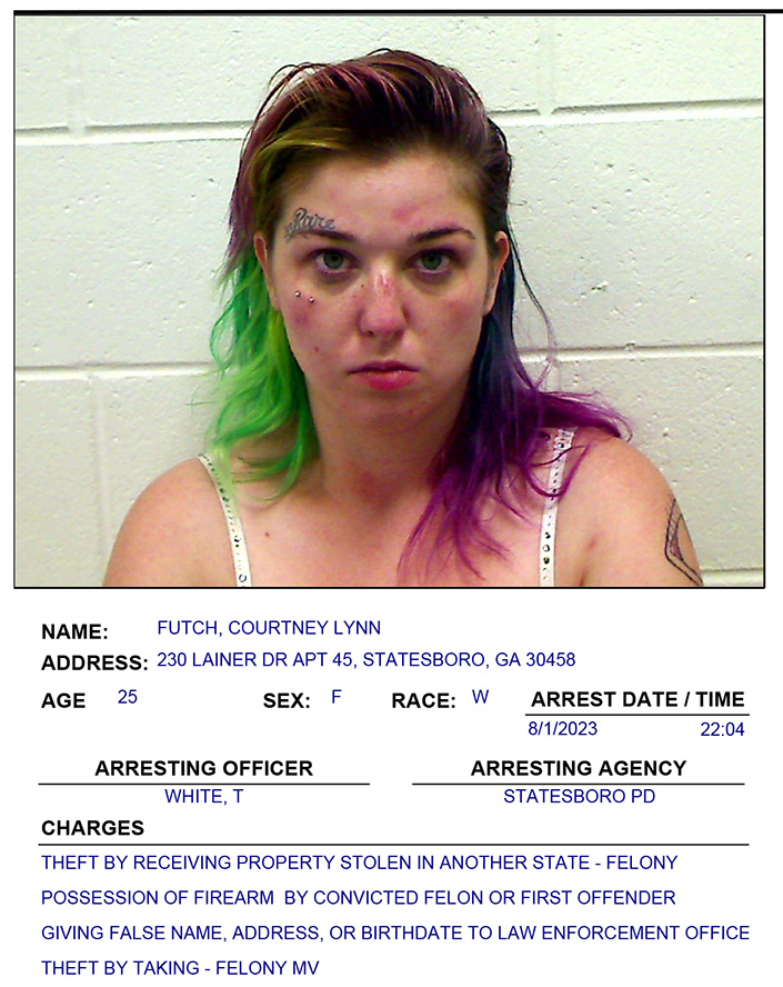 spd courtney futch charges