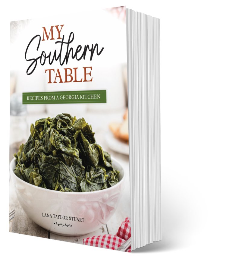 my southern table recipe book sept 2023 Southern Grandmother Lana Stuart author