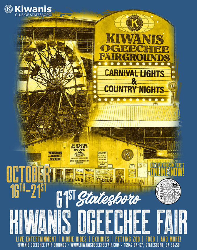 61st Annual Kiwanis Ogeechee Fair October 16 21