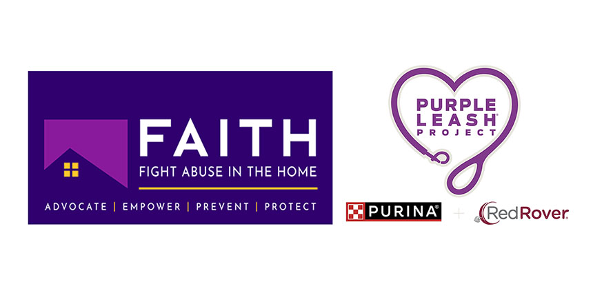 purina purple leash faith clayton rabun