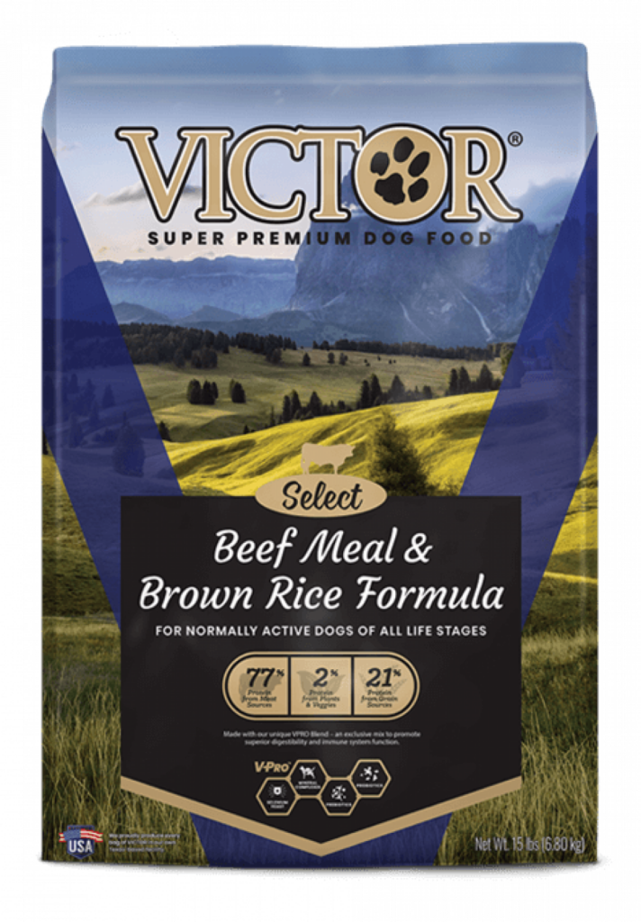 Voluntary Recall Victor Beef Meal & Rice Dog Food Due to Possible