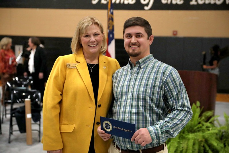 Colt Brockington Wayne County High School Milken Educator Award ga doe3