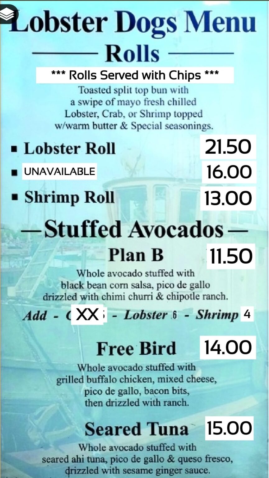 Lobster Dogs Food Truck at Statesboro Tractor Supply March 24