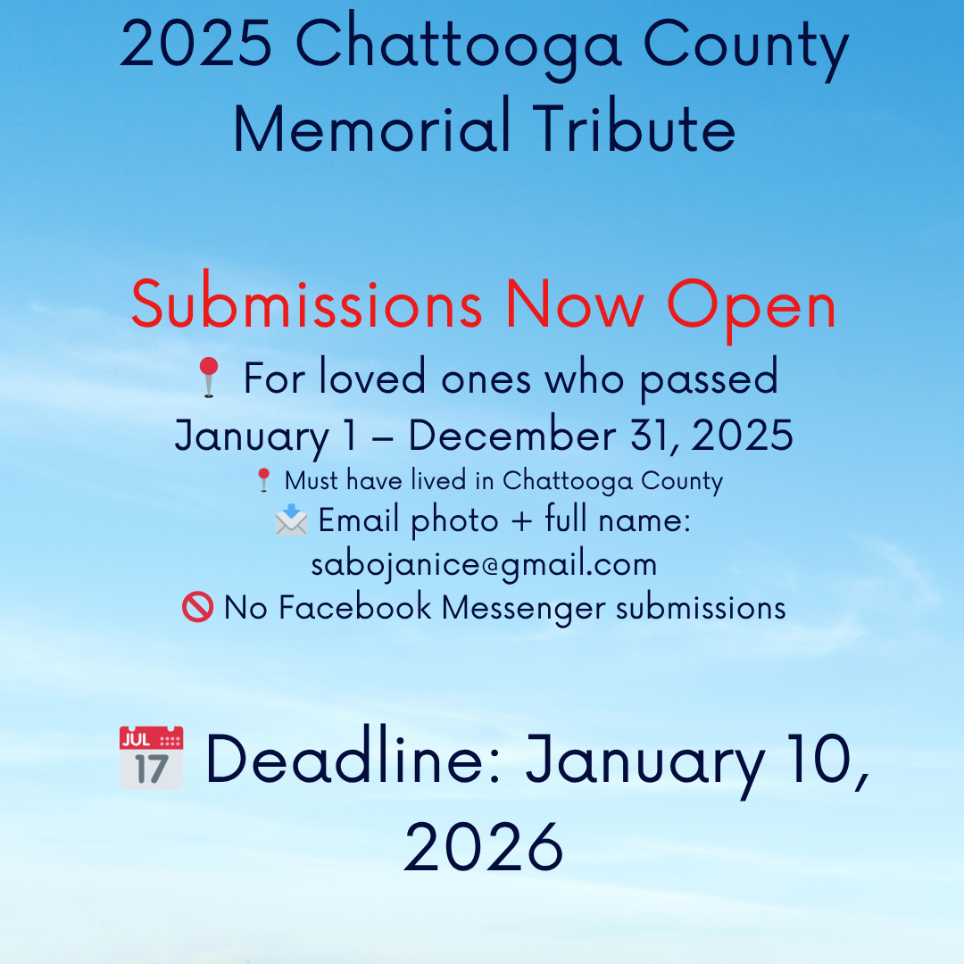 Janice Sabo Accepting Submissions for 2025 Chattooga County Video Tribute
